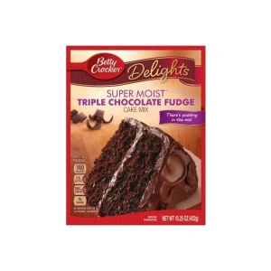 Super Moist Triple Chocolate Fudge Cake Mix 432 Gr.