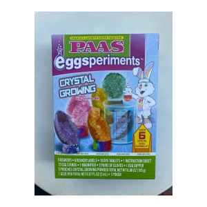Paas Easter Eggsperiments Crystal Growing Egg Science Kit