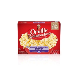 Redenbachers Movie Theather Butter Classic Bags 6 Adet 559,8 Gr.