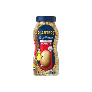 Planter Dry Roasted Unsalted Peanuts Fıstık 453 gr