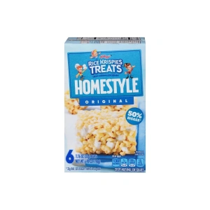 Rice Krıspıes Treats Homestyle Orıgınal 6 Bars 198 gr