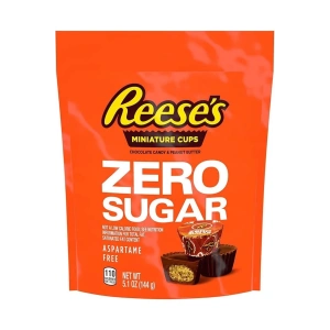 Mınıature Cups Zero Sugar Aspartme Free Çikolata 144 gr