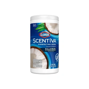 Scentıva Dsınfectıng Wıpes Coconut & Wıpes Temizlik Mendili 75 Adet