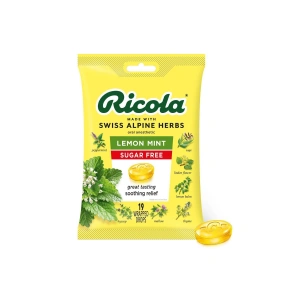 Ricola Made Wıth Swıss Alpıne Herbs Lemon Suger Free Bitkisel Şeker 19 Tane
