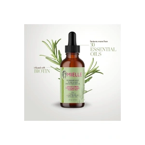 Organic Rosemary Mint Scalp Hair Strengthening Oil 59ml
