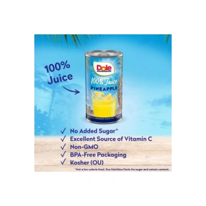 % 100 Juıce Pineapple 6 Adet X 177 ml 36 Oz.