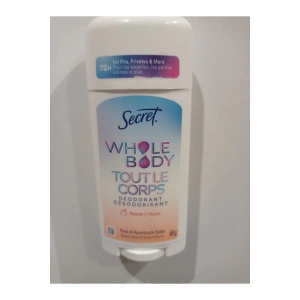 Whole Body Toutle Corps Deodorant Desodorısant Peach Free of Aluminum Salts 68 gr