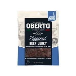 Oberto Peppered Beef Jerky Kuru Et