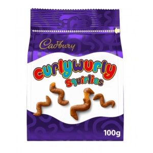 Cadbury Curlywurly Squirlies Çikolata 100 g