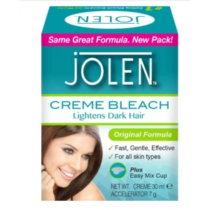 Jolen Creme Bleach Lightens Dark Hair Original Formula Tüy Sarartıcı Krem 30 ml