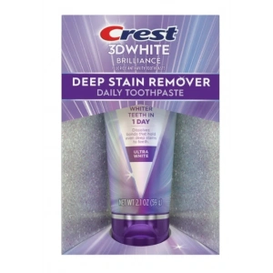 Crest 3D White Brıllıance Deep Staın Remover Daıly Tootpaste Ultra White Diş Macunu 59 gr