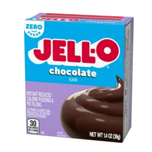 Jell-O Chocolate Zero Sugar İnstant Reduced Calorıe Puddıng & Pıe Fıllıng 39 gr