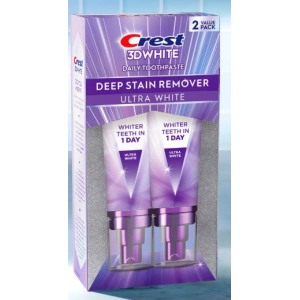 Crest 3D White Daıly Tootpaste Deep Staın Remover Ultra Whıte 2 Value Pack Diş Macunu 2li Paket 67x2 134 ml
