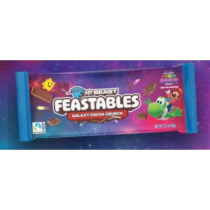 Mr Beast Feastables Galaxy Cocoa Crunch The Super Marıo Galaxy Movıe Çikolata 60 gr