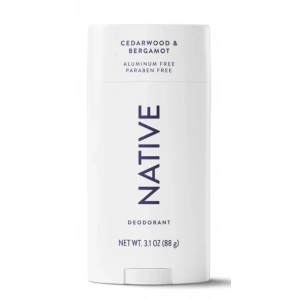 Natıve Cedar & Bergamot Alumınum Free Paraben Free Stik Deodorant 88 g