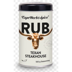 Cape Herb & Spice RUB Texan Steakhouse Seasonıng 100 g