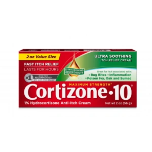 Cortizone-10 Fast Itch Relıef Lasts For Hours Ultra Soothıng Cream 56 g