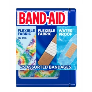Band-Aıd Flexıble Fabrıc Yara Bandı 75 Assorted Bandages