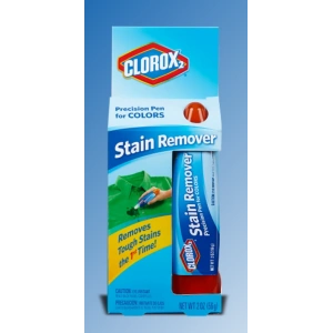 Clorox Precision Pen Color Stain Remover Renkli Çamaşırlar İçin Leke Çıkarıcı Hassas Kalem56 g