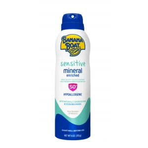 Banana Boat Sensitive Mineral Enriched 50 spf Hypoallergenic Güneş Kremi 170 g