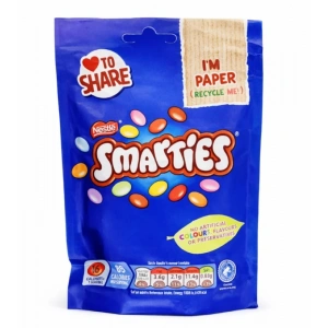 Smarties Sütlü Çikolata Kaplı Renkli Drajeler 105 g