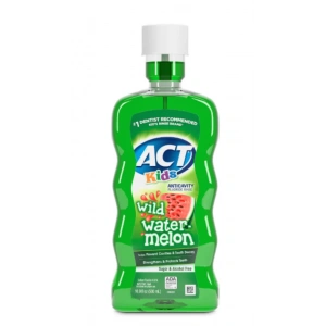 Act Kids Antıcavıty Fluorıde Rınse Wild Water-Melon Çocuk Gargarası 500 ml