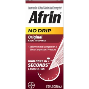 Afrin No Drıp Orıginal Nasal Pump Mıst 15 ml