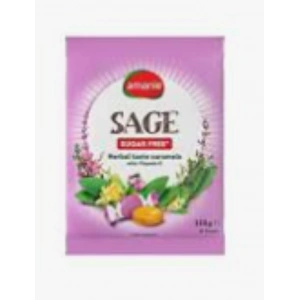 Amanie Sage Sugar Free Herbal Taste Caramel With Vitramin C 125 gr