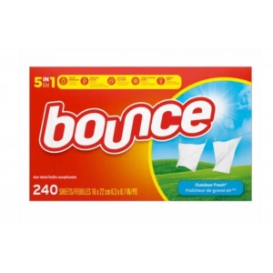 Bounce Outdoor Fresh 240 Sheets Kurutma Makınası Mendili 240 Adet