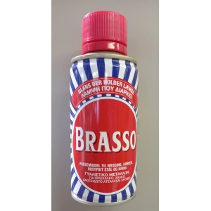 Brasso Pirinç Bakır Paslanmaz Çelik ve Krom İçin Metal Cilası 150 ml