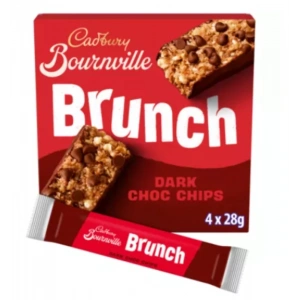 Cadbury Bournville Brunch Dark Choc Chıps 4 Bars