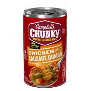 Campbells Chunky Soup That Eats Like A Meal Chıcken and Sausage Cumbo Hazır Yemek 533 gr