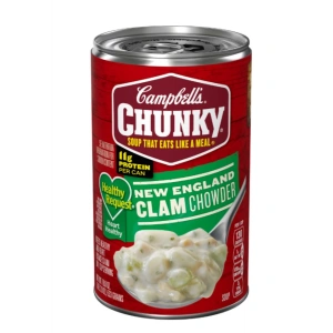 Campbells Chunky Soup That Eats Like A Meal New England Clam Chowder Hazır Konseve Yemek 533 g