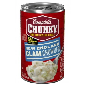 Campbells Chunky Soup That Eats Like A Meal New England Clam Chowder  Konserve Hazır Yemek 533 gr