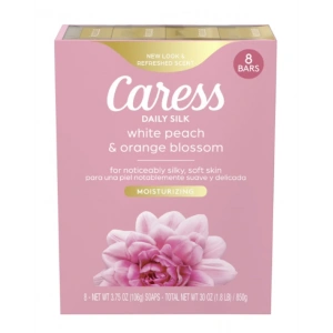 Caress Daıly Sılk White Peach & Orange Blossom 8 Adet Sabun 850 gr