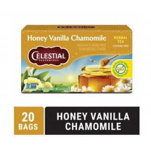 Celestıal Seasonıngs Honey Vanılla Chamomile Herbal Tea Caffeıne Free 20 Adet Poşet Çay 47 gr