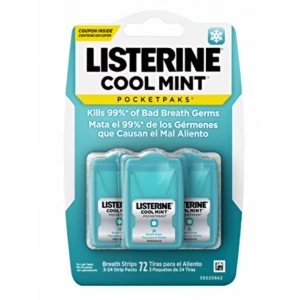 Cool Mint Nefes Tazeleyici Şeritler Serin Nane Aromalı 72 Adet