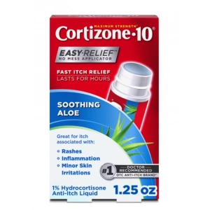 Cortizone.10 Easy-Relıef Fast Itch Reıef Last For Hours Soothıng Aloe 36 ml