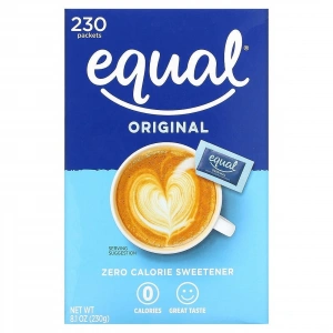 Egual Orıgınal Zero Calorıe Sweetener 230 Packet