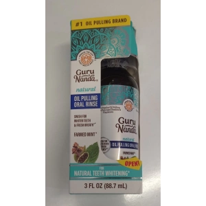 Guru Nanda Naturel Oıl Pullıng Oral Rınse Farmed Mınt Ağız Gargarası 88,7 ml