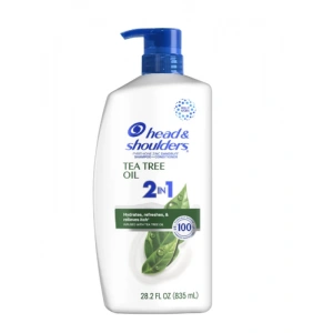 Head & Shoulders Tea Tree Oıl 2 ın 1 Hydrates Refreshes Relives İtch Kremli Şampuan 835 ml