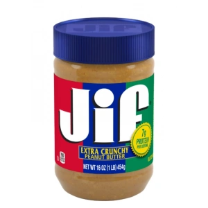 Jif Extra Crunchy Peanut Butter Fıstık Ezmesi 454 gr