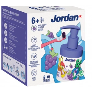 Jordan Toothpaste Pump 6+ Çocuklar İçin Pompalı Diş Macunu150 ml