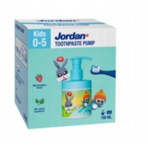 Jordan Toothpaste Pump Kids 0-5 Çocuklar İçin Diş Macunu150 ml
