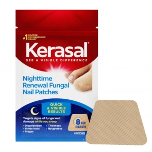 Kerasal See A Vısıble Dıfference Nighttime Renewal Fungal Nail Patches Gece Yenileyici Mantar Tırnak Bandı - 14 Adet