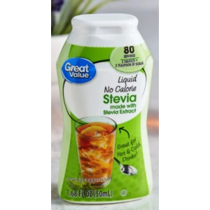 Great Value Liqid No Calorie Stvia Sıvı Tatlandırıcı 50 ml