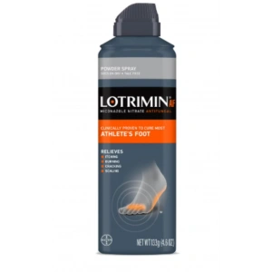 Lotrımın Powder Sprey Goes On Dry Talc Free Athletes Foot  Ayak Spreyi 133 g