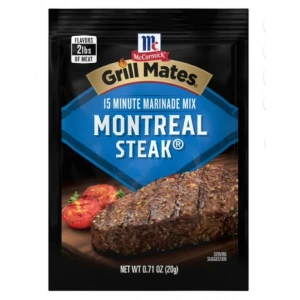 McCormick Grıll Mates 15 Mınute Marınade Mıx Montreal Steak 20 gr
