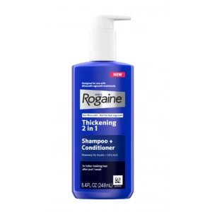 Men Thickening 2 in 1 Shampoo Condıtıoner Rosemary Oil Keratin Citrric Acid 248 ml