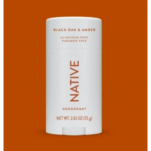 Natıve Black Oak & Amber Alumınum Free Paraben Free Stik Deodorant 75 g